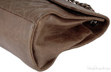 Distressed Flap Shoulder Bag*