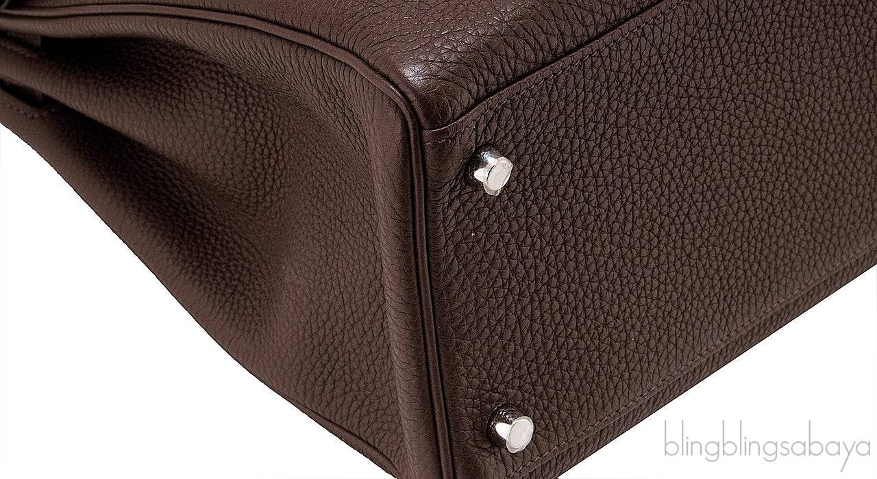 Kelly 35 Choco Brown Retourne PHW