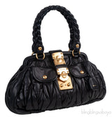 Matelasse Nappa Leather Shoulder Bag