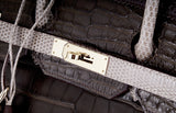 Birkin Ghillies Croc Lizard Ostrich