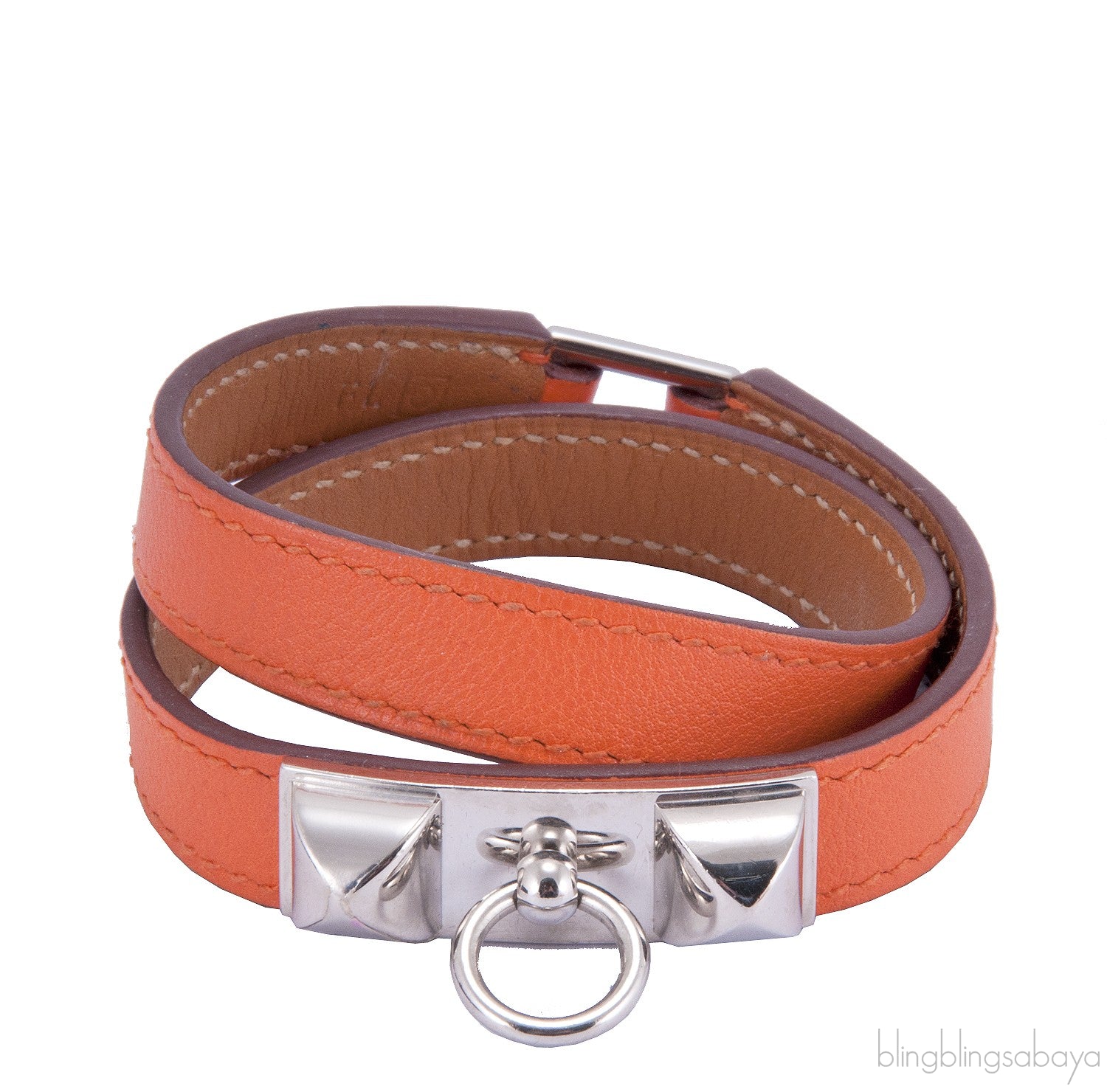 Rivale Oranged Double Tour Bracelet