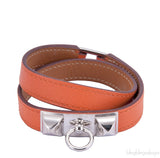 Rivale Oranged Double Tour Bracelet