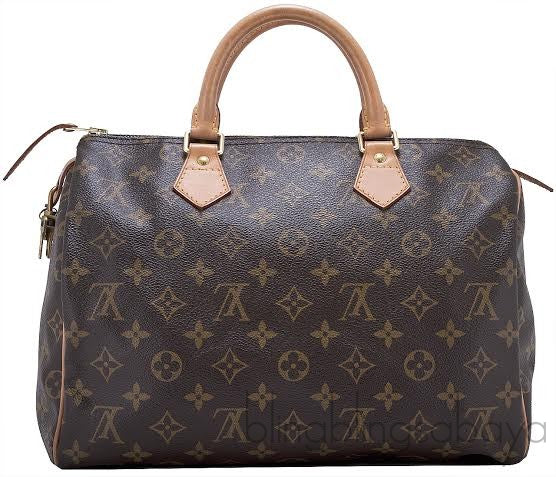 Speedy 30 Monogram Brown Canvas