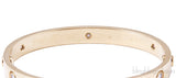 Yellow Gold LOVE Diamond Bracelet