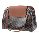 Goyard Black & Tan Routte Suople Bag PM