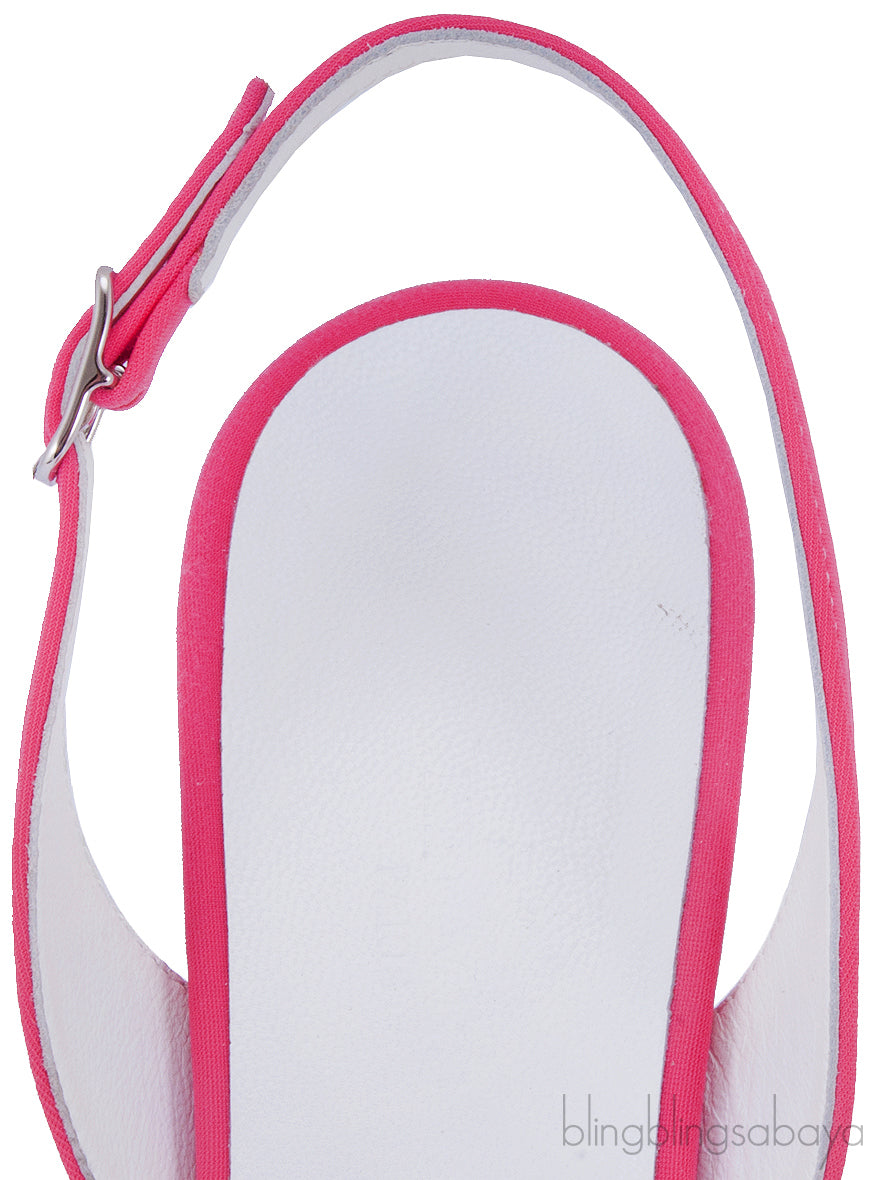 Night 70 Neon Pink Slingback