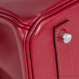 Birkin 30 Rubis Epsom PHW