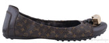 Brown Monogram Ballet Flat