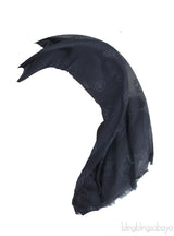 CC Camellia Black Stole
