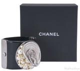 Black Soup Can Cuff Bracelet