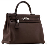 Kelly 35 Choco Brown Retourne PHW