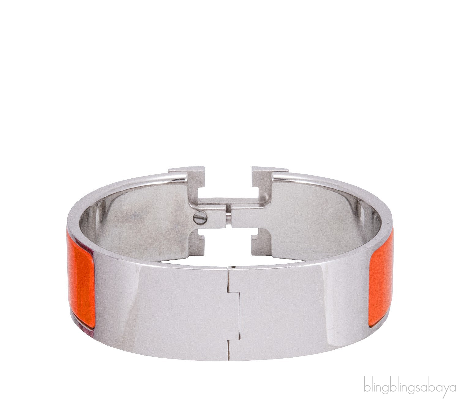 Orange Clic Clac Bracelet
