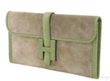 Jige Elan Clutch Suede / Lizard