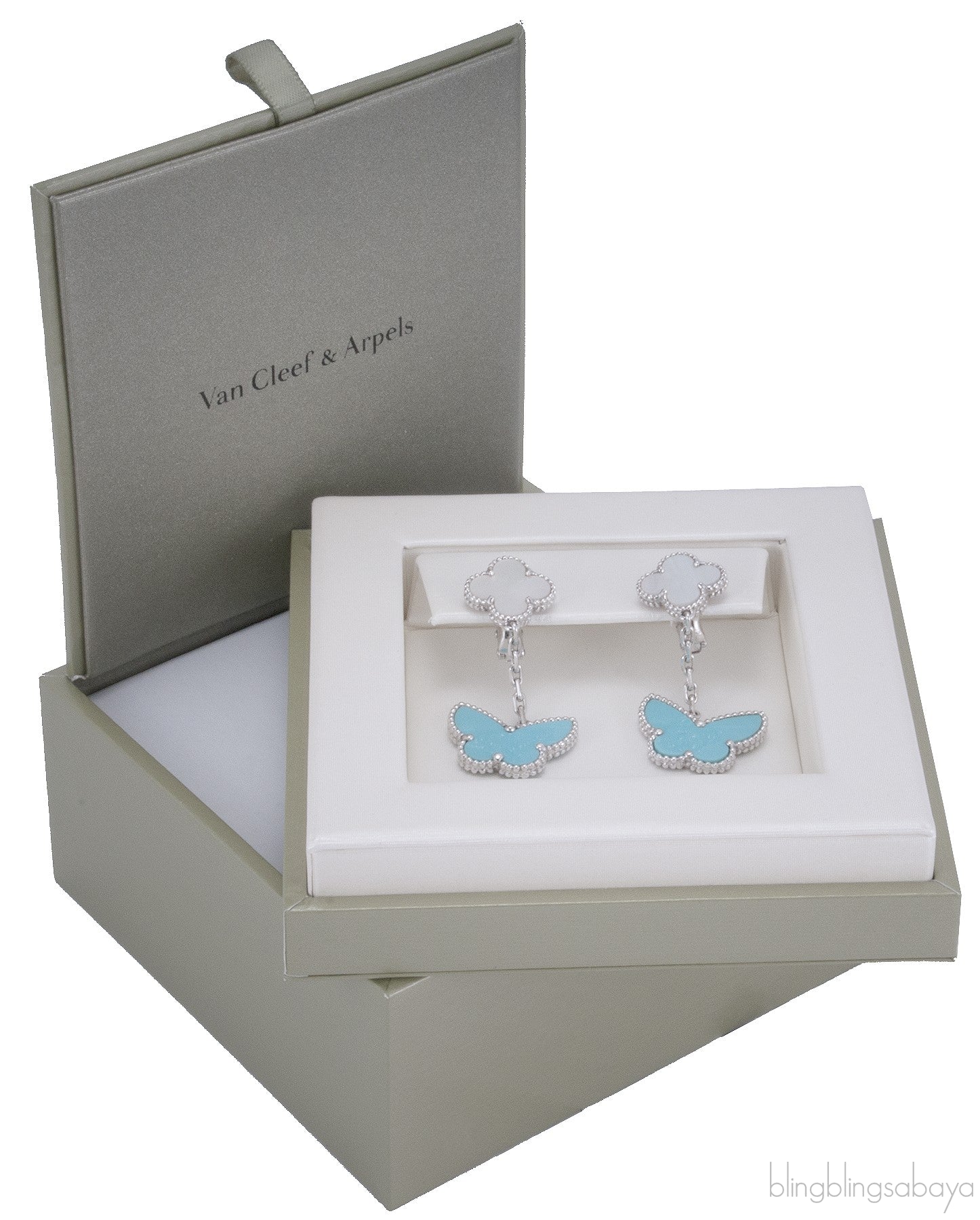 Lucky Alhambra Turquoise Earrings