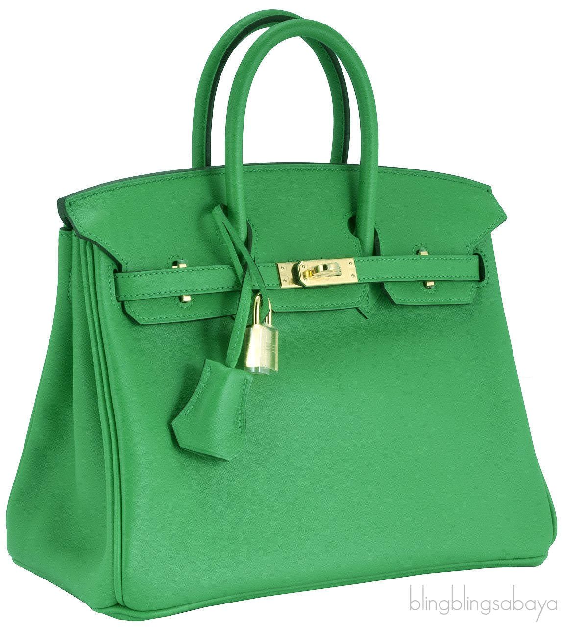 Birkin 25 Bambou Swift GHW