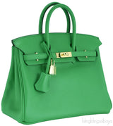 Birkin 25 Bambou Swift GHW