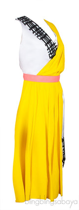 Sleeveless Multicolor Dress