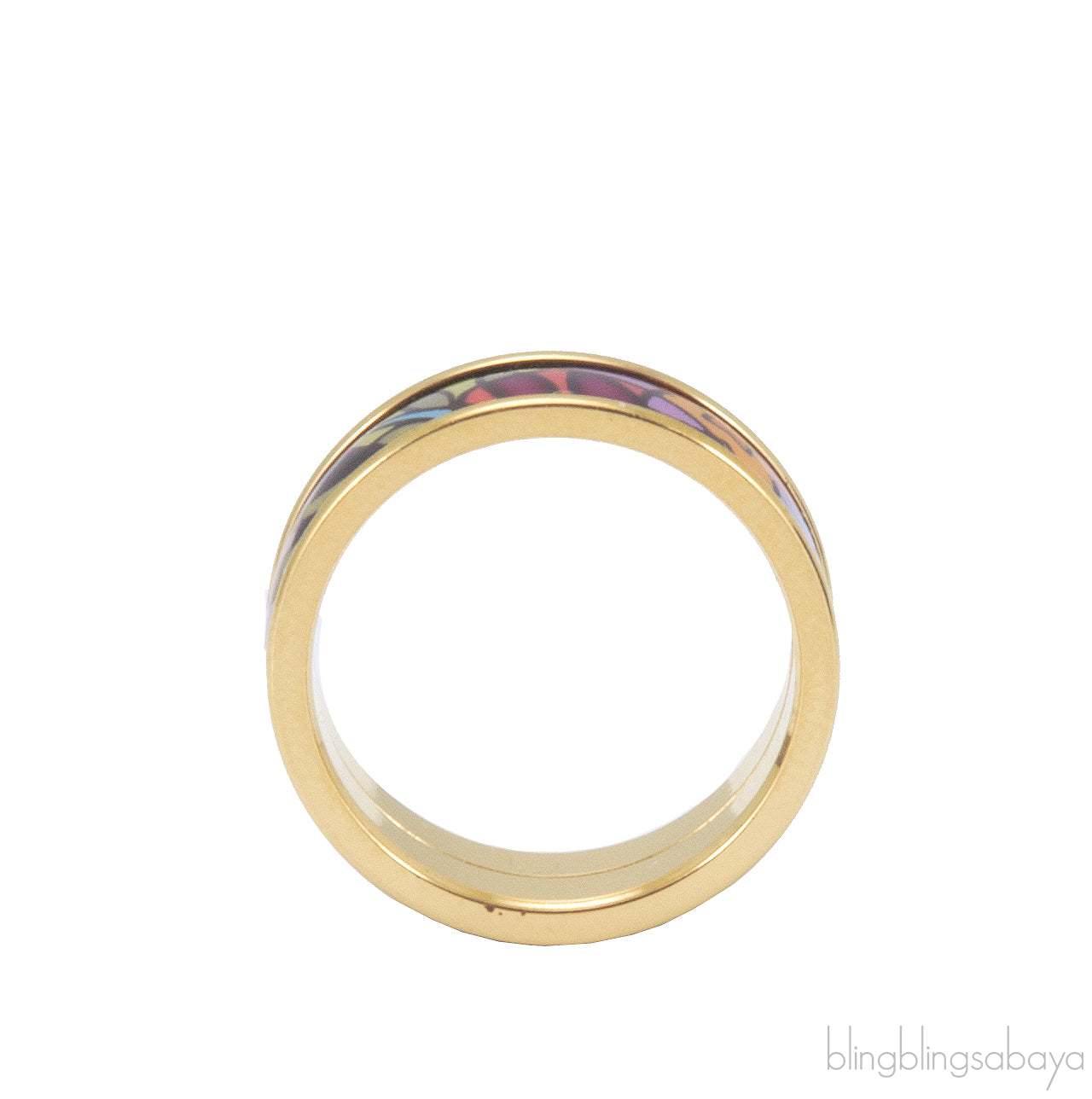 Paradise Sunlight Printed Ring