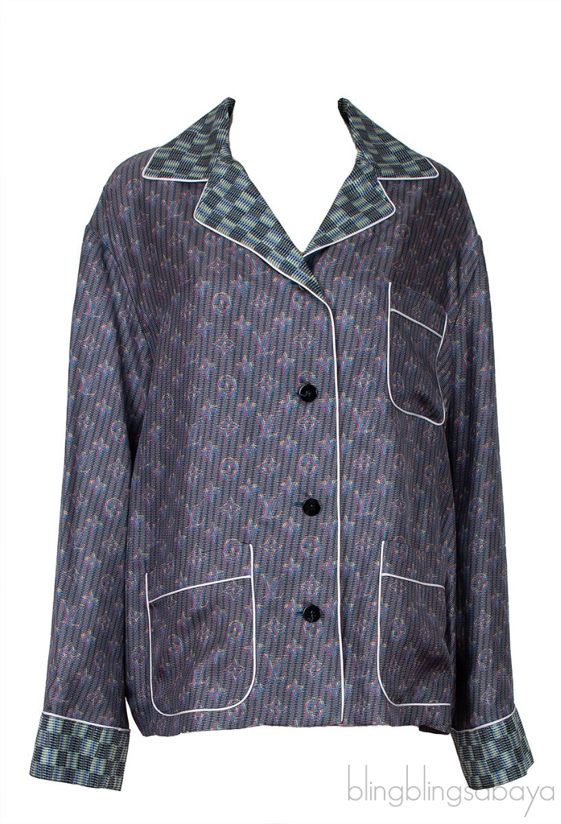 Louis Vuitton  Monogram Printed Shirt