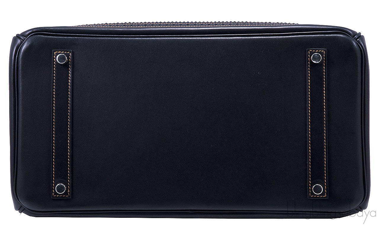 Birkin 35 Denim Ghillies Ltd. Edition