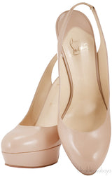 Nude Slingback Pump