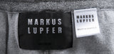 Markus Lupfer Metallic Silver Knit Jogger