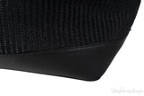 Saint Laurent Black Raffia Rive Gauche Black Oversize Tote