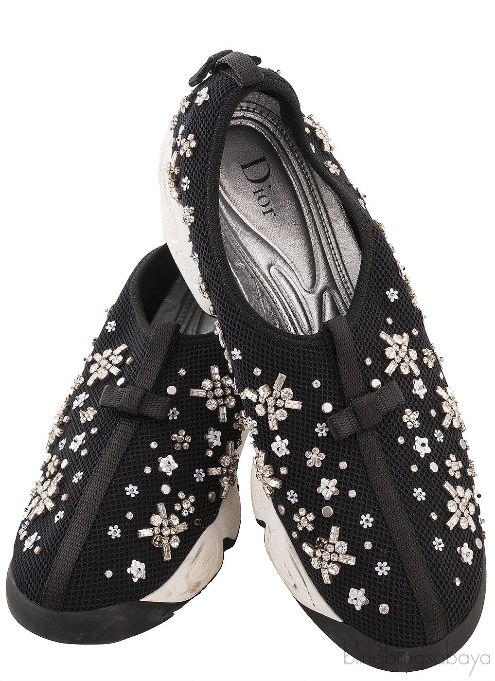 Black Dior Fushion Sneakers