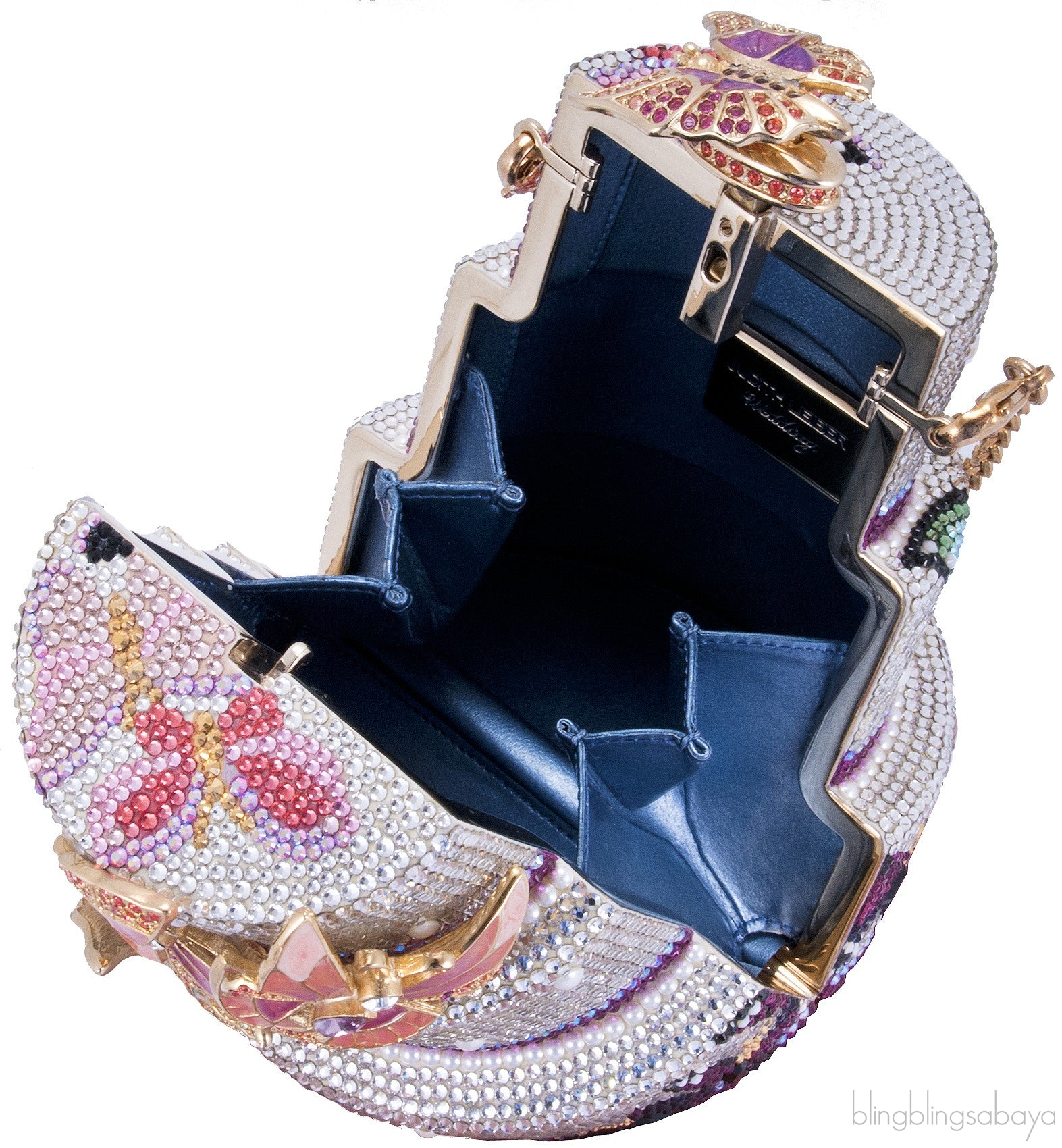 Butterfly Cake Minaudiere Clutch