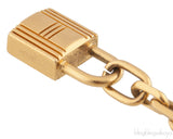 Gold Breloque Horse Dog H Charm