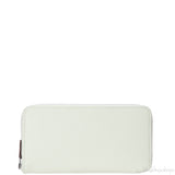 Hermes Vert Fizz Silk\'In Classique Long Wallet