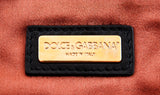 Dolce & Gabbana Miss Lady Black Satin Clutch