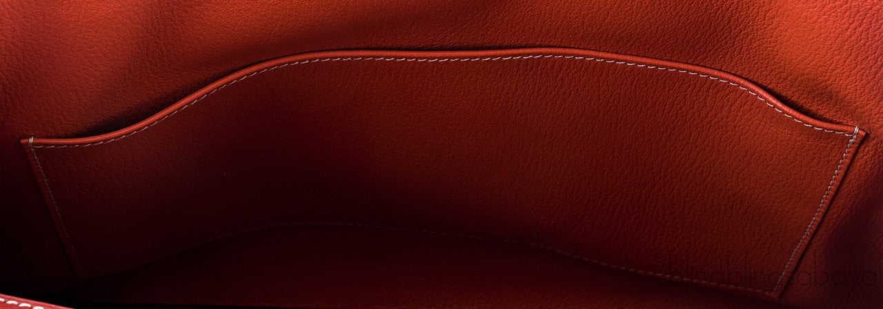 Birkin 35 2tones Brick Orange Epsom