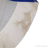Royal Blue Asymmetric Midi Skirt