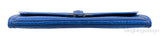 Jige Elan Blue Electric Crocodile Clutch