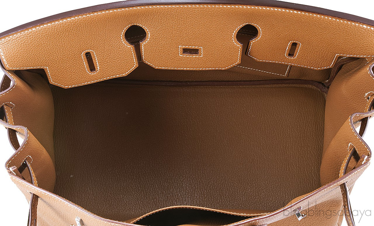Birkin 35 Gold Togo PHW