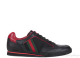 Mesh Fabric Leather Vintage Tennis Web Sneakers
