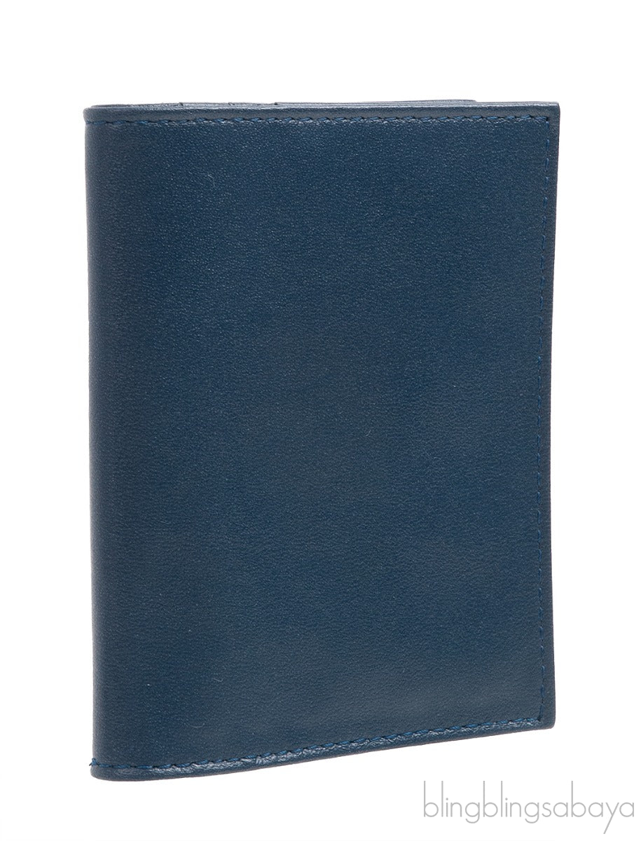 Dark Blue Bi-fold Cardholder