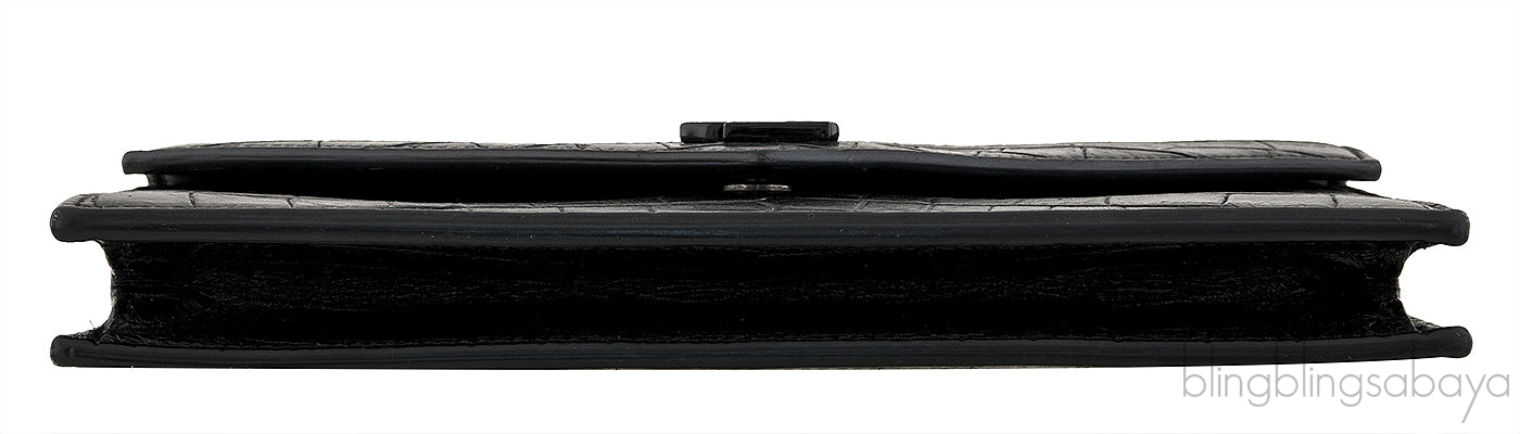 Yves Saint Laurent So Black WOC Croc Print