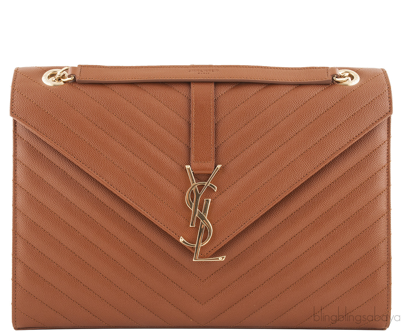 Brown Large Envelope Bag