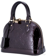 Alma BB Monogram Vernis Amarante