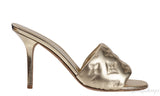 Metallic Gold Neo 90mm Revival Mule