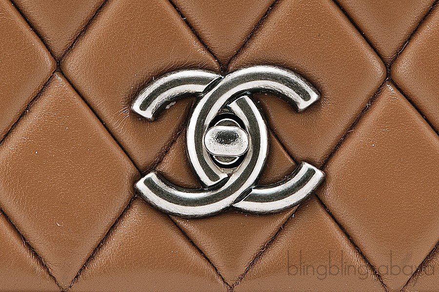 CC Lambskin Shoulder Bag