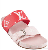 Bom Dia Flat Mule Light Pink
