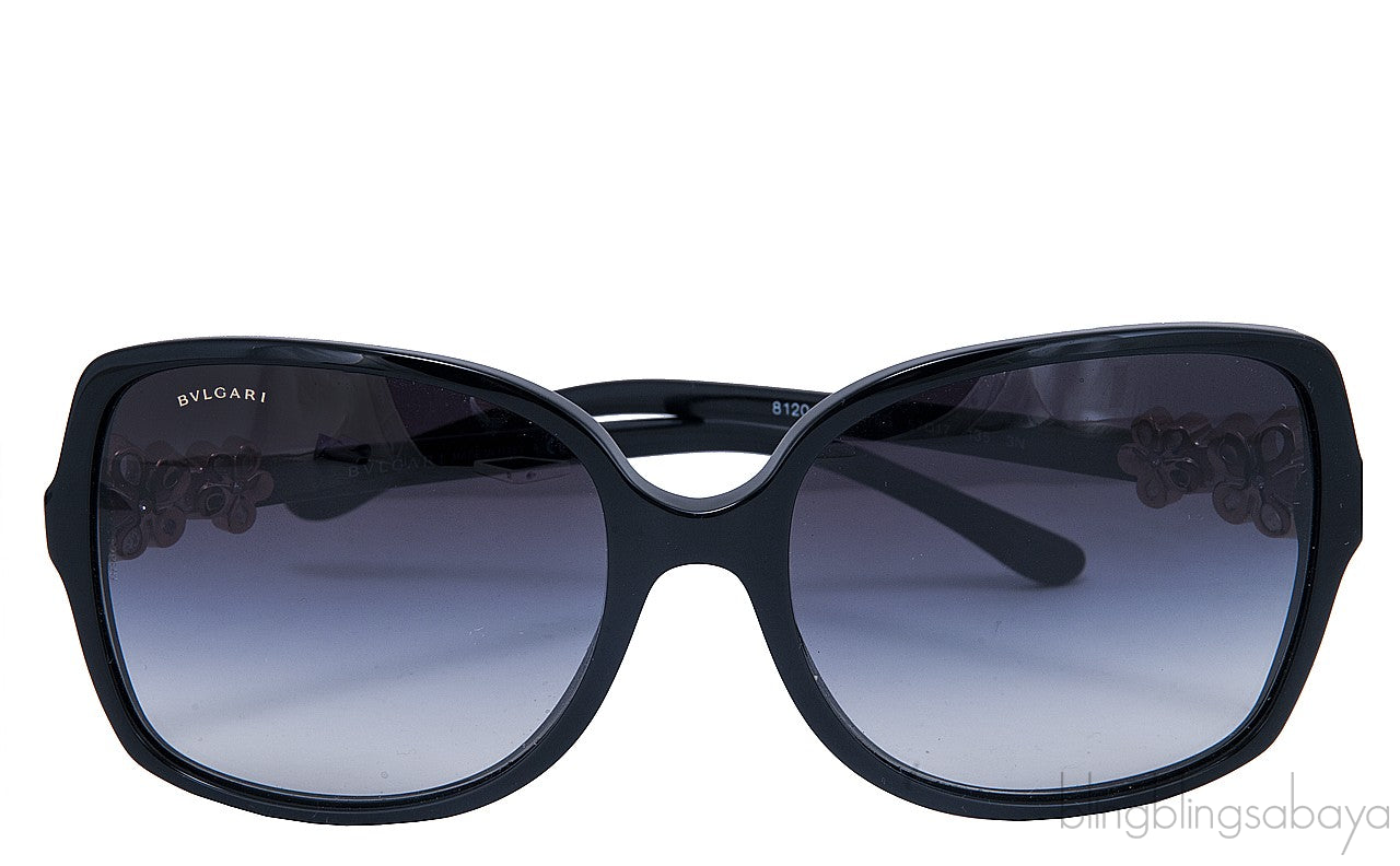 Floral Crystal Embellished Sunglasses