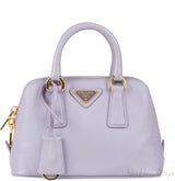 Glicine Saffiano Mini Promenade Bag