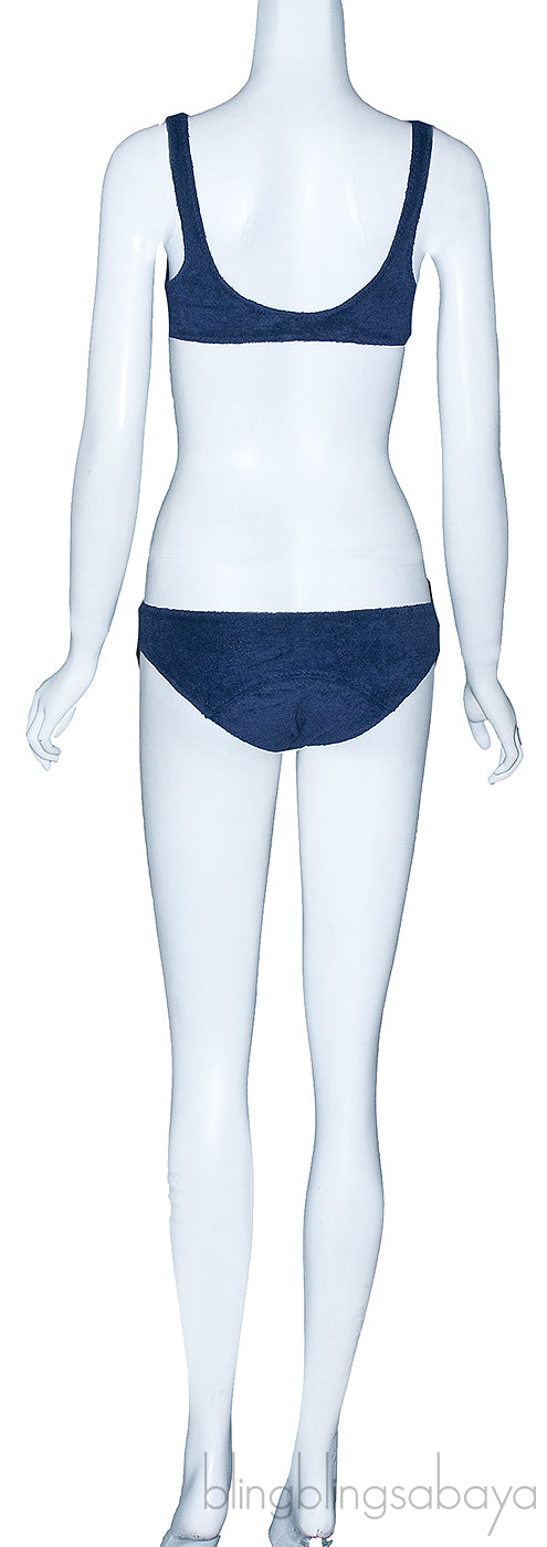 Stretch Blue Bikini & top
