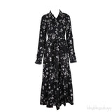 Meyer Belted Floral Printed Dress