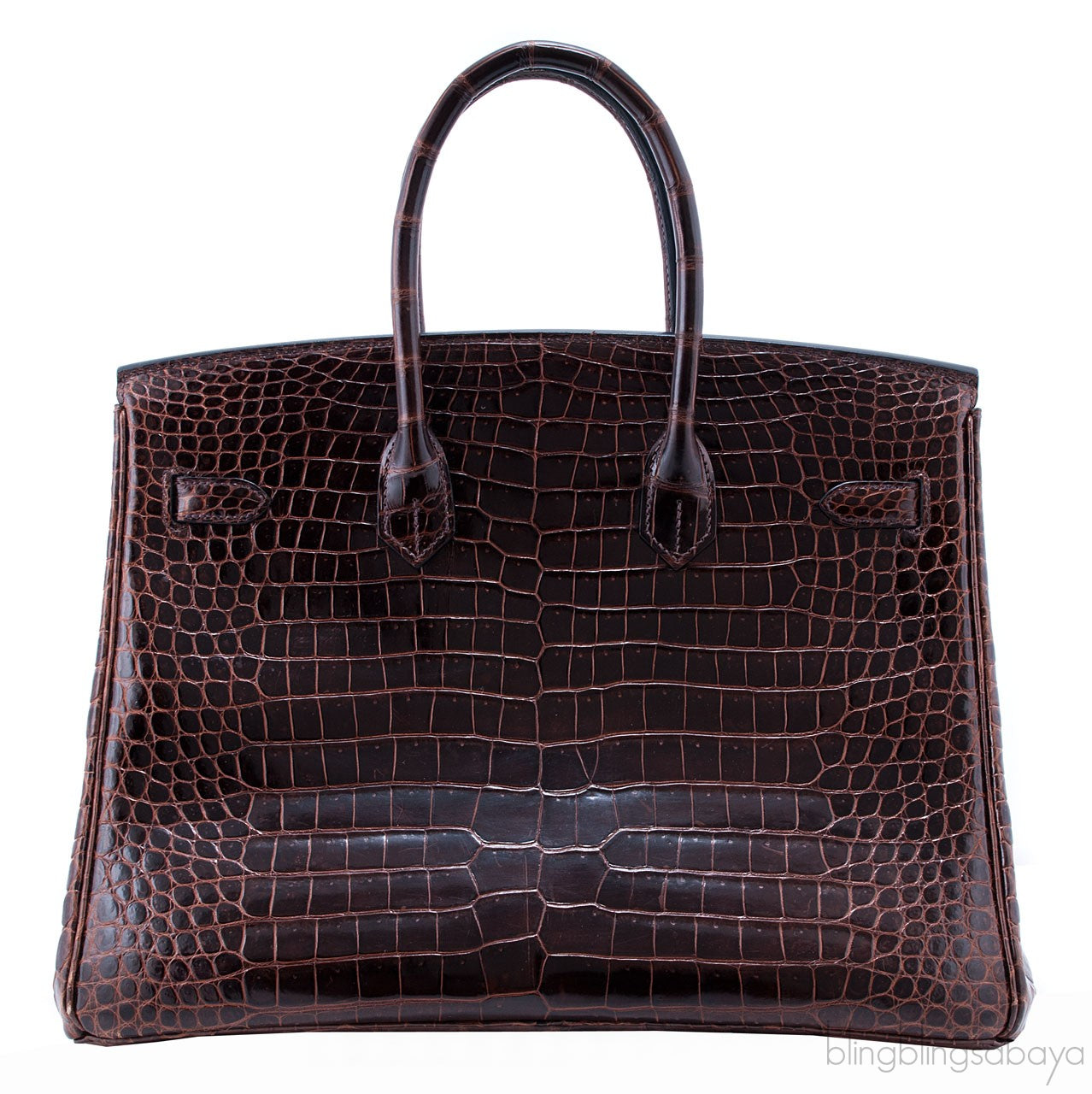 Birkin 35 Havanne Shiny Croco