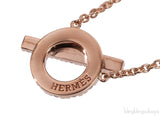 Finesse Pink Gold Diamond Pendant Necklace